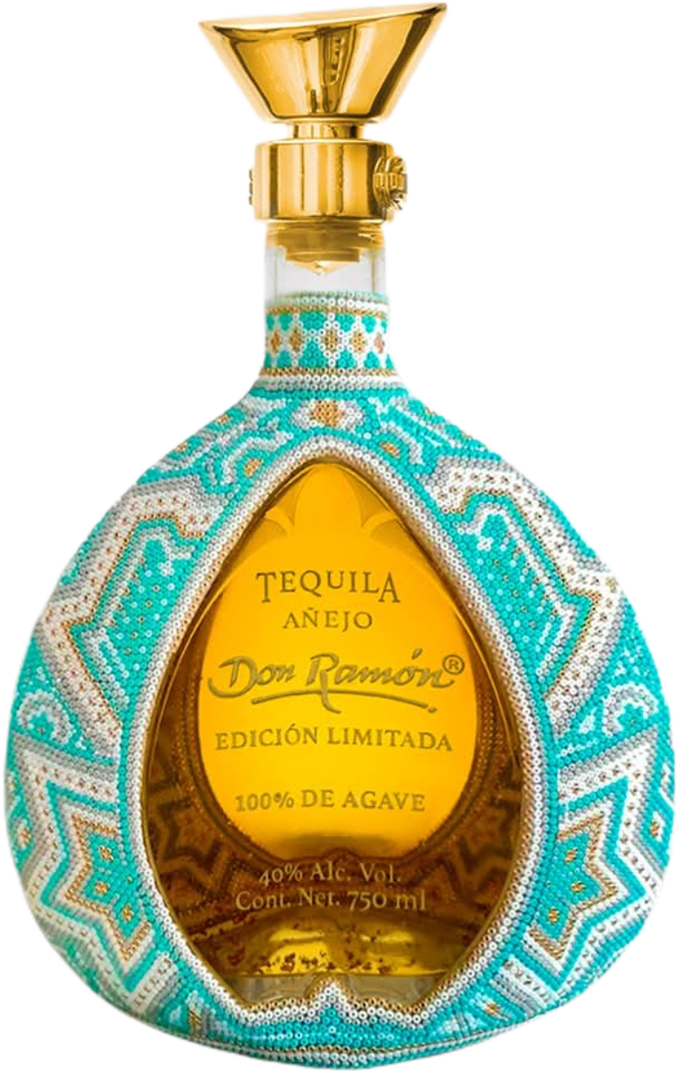 Imagen de casa Metl sobre una botella de tequila clásico reposado de 1L.