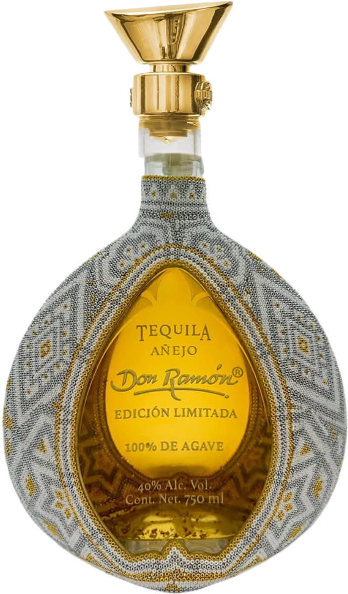 Imagen de casa Metl sobre una botella de tequila clásico plata de 200ml.